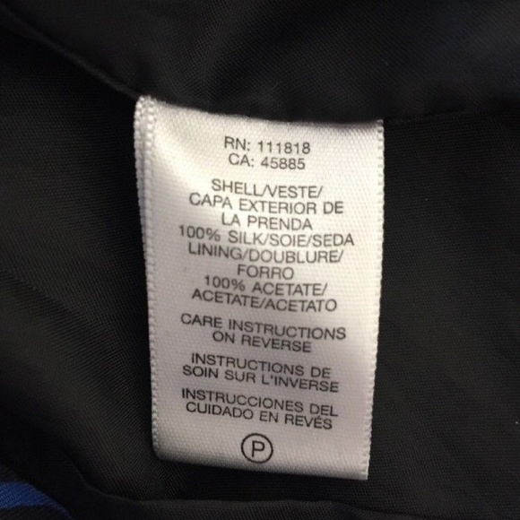 Michael Kors Mk Womens Short Dress Sz 4 Small Silk - Picture 7 of 8